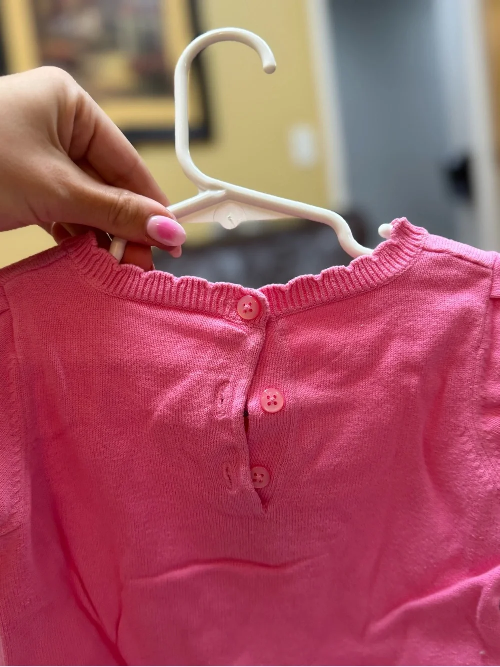 Gymboree Pink Tree Applique Sweatshirt